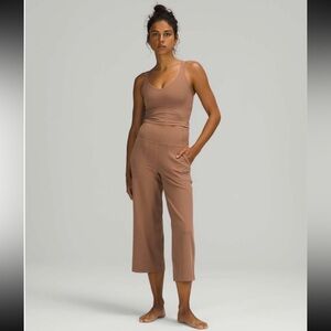 Lululemon Align Wide Leg Super-High-Rise Crop *23" Cacao Size 0